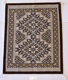Award winning Two Grey Hills Navajo Rug by Martha Smith - First Place - 1J14A