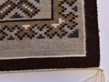 Award winning Two Grey Hills Navajo Rug by Martha Smith - First Place - 1J14A