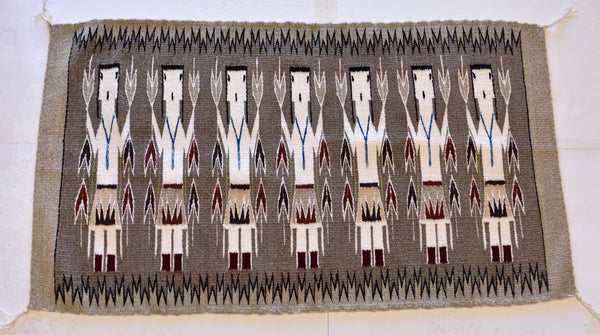 Yei Bi Chei Design Navajo Rug 1J14H