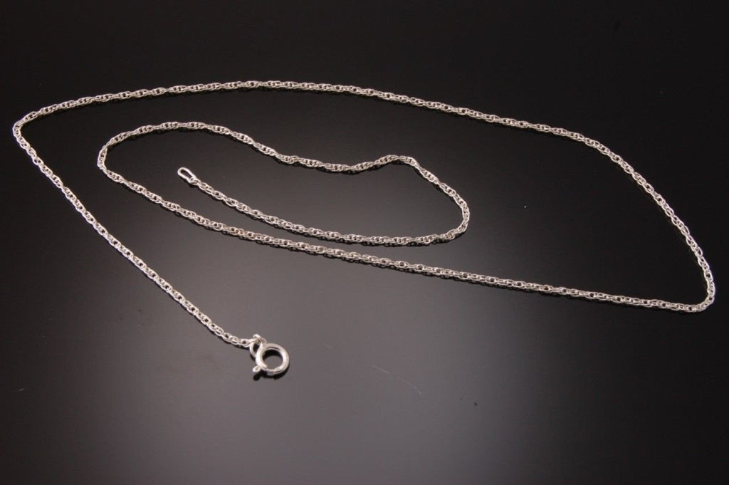 18 Sterling Silver Chain Necklace