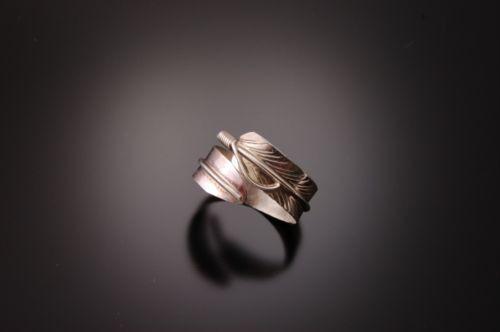 Native american feather ring hot sale