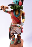 Vintage Roadrunner Hopi Kachina doll by Orin Poley 2L07D