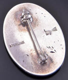 Vintage Silver - Tree of Life Cornstalk Hopi Brooch/Pin by Alvin Taylor 2H31G