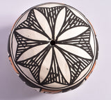 Traditional Acoma Seed Pot by D. Victorino 1K17M