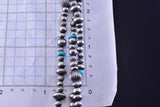 3 Strand Navajo Pearl Necklace 18 inches long 2J20S