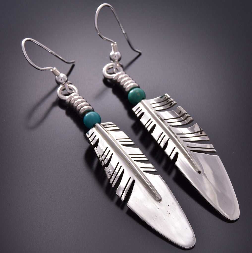 Sterling Silver Earrings, Modern Jewelry, Handmade Earrings, Feather  Earrings, Long Earrings Cyber Sale 2023 - Etsy