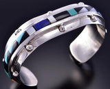 Zuni inlay Bracelet by Sheryl Edaakie 2K13J