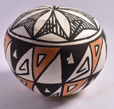 Traditional Acoma Seed Pot by D. Victorino 1K17M