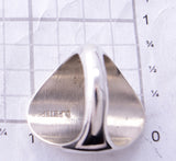 Size 9 Men's Ring by Calvin Peterson with Bear Design 2L16P