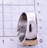 Size 9-3/4 Inlay Men's Ring by Charlotte Dishta 2L16O