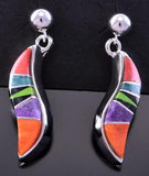 Multistone Inlay Earrings by Aldora Henry 2K21N