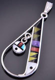 Rain Bird Design Pendant by Sheryl Edaakie 2K15H