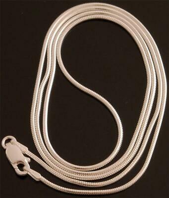 20 inch - 1.2mm Round Chain - Italian Silver Chain ZL11B