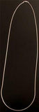 22 inch - 1.2mm Round Chain - Italian Silver Chain ZL11C