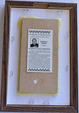 Navajo Sand Painting by Norman Simms 6 x 9 -1J12D