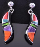 Multistone Inlay Earrings by Aldora Henry 2K21N