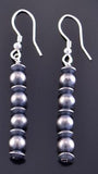 Silver Navajo Pearls Stack Earrings by Mason Lee 2J16N