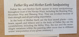Mother Earth and Father Sky Navajo Sandpainting by Orlando Myerson 2L03K