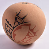 Jemez Pueblo Seed Pot by Marie Chinana 1K17O